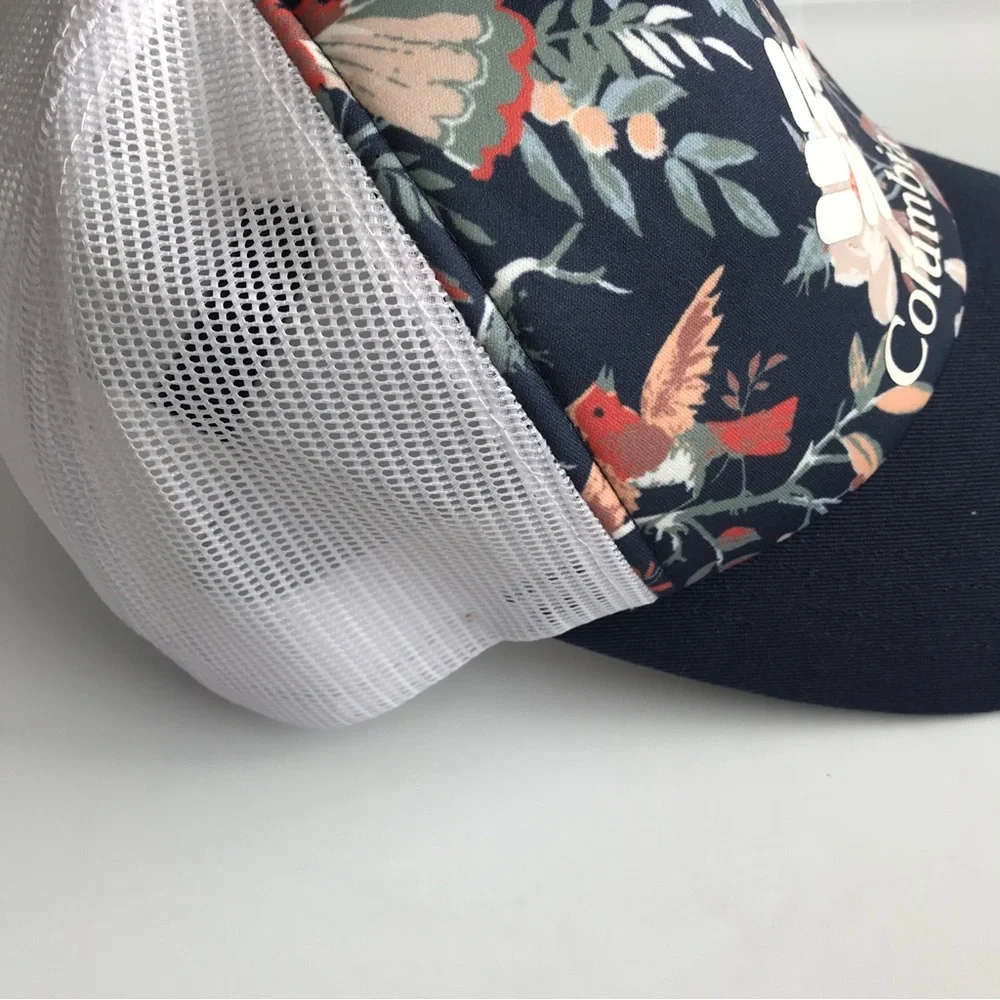 Columbia floral mesh SnapBack hat